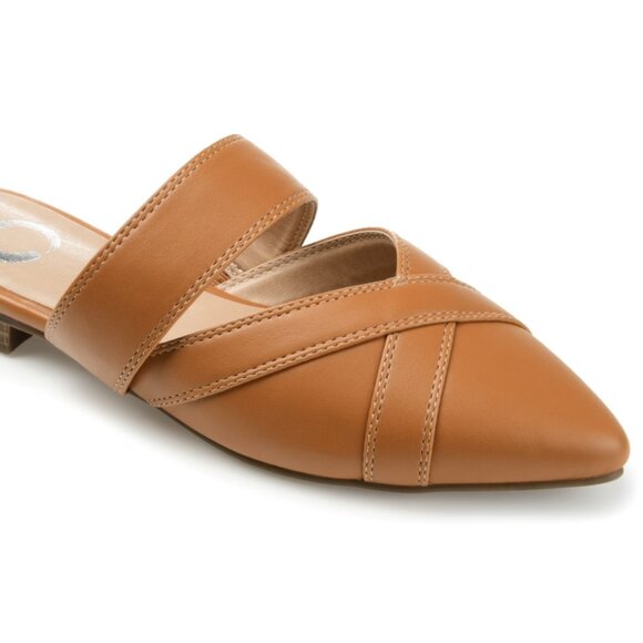 Journee Collection Shoes - Journee Collection Womens Tru Comfort Foam Narrow Width Stasi Mule Brown 12 NWOB